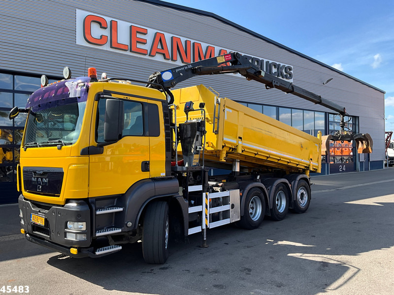 MAN TGS 35.400 8x4 Manual HMF 16 Tm Z-kraan - Kallurauto, Kraanaga veoauto: pilt 3 MAN TGS 35.400 8x4 Manual HMF 16 Tm Z-kraan - Kallurauto, Kraanaga veoauto: pilt 3