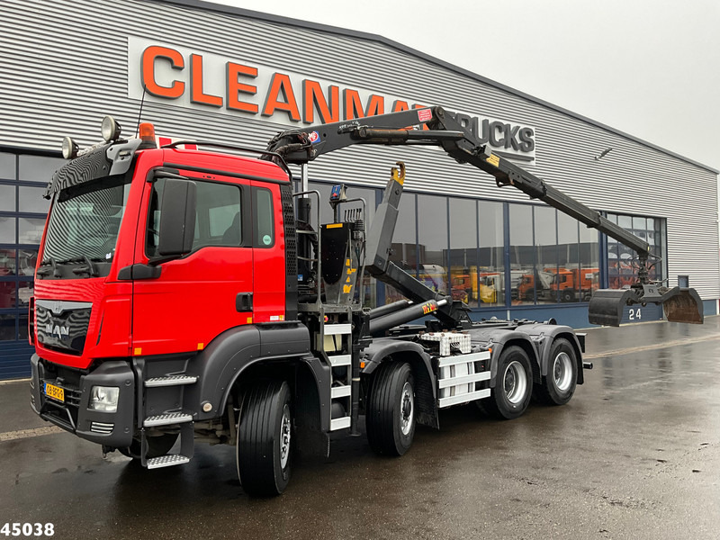 MAN TGS 35.400 8x6 Euro 6 HMF 16 Tonmeter Z-kraan - Konkstõstukiga veoauto, Kraanaga veoauto: pilt 1 MAN TGS 35.400 8x6 Euro 6 HMF 16 Tonmeter Z-kraan - Konkstõstukiga veoauto, Kraanaga veoauto: pilt 1