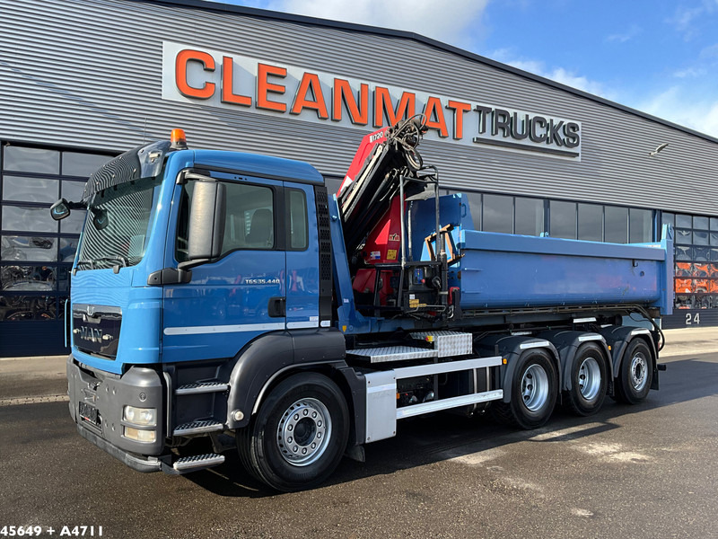 MAN TGS 35.440 8x4 HMF 17 Tonmeter laadkraan - Konkstõstukiga veoauto: pilt 2 MAN TGS 35.440 8x4 HMF 17 Tonmeter laadkraan - Konkstõstukiga veoauto: pilt 2