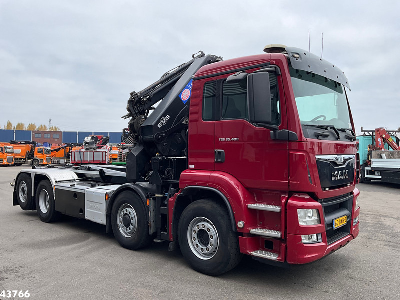 MAN TGS 35.480 8x4H Euro 6 HMF 40 Tonmeter laadkraan + Fly-Jib - Konkstõstukiga veoauto, Kraanaga veoauto: pilt 3 MAN TGS 35.480 8x4H Euro 6 HMF 40 Tonmeter laadkraan + Fly-Jib - Konkstõstukiga veoauto, Kraanaga veoauto: pilt 3