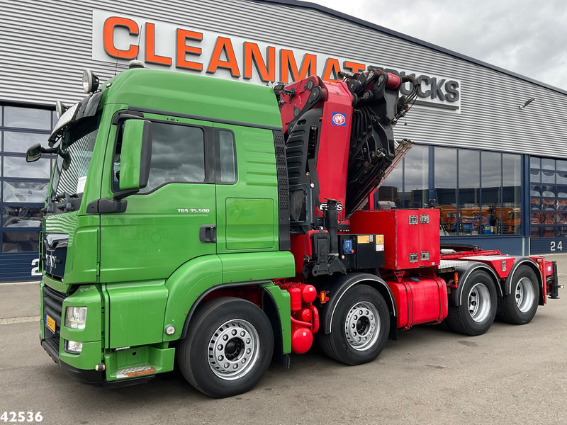 MAN TGS 35.500 8x4 HMF 95 Tonmeter laadkraan bj. 2019! - Kraanaga veoauto: pilt 2 MAN TGS 35.500 8x4 HMF 95 Tonmeter laadkraan bj. 2019! - Kraanaga veoauto: pilt 2