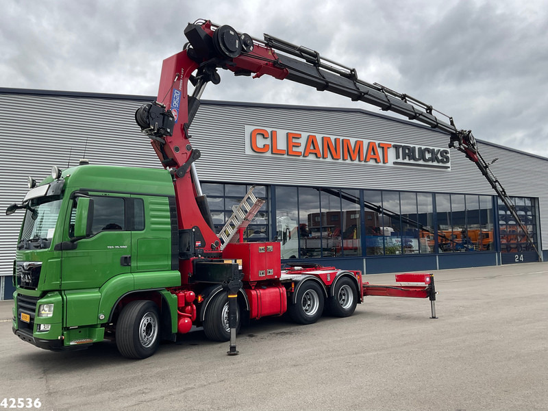 MAN TGS 35.500 8x4 HMF 95 Tonmeter laadkraan bj. 2019! - Kraanaga veoauto: pilt 1 MAN TGS 35.500 8x4 HMF 95 Tonmeter laadkraan bj. 2019! - Kraanaga veoauto: pilt 1