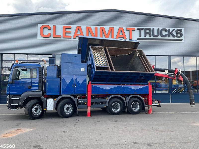 MAN TGS 41.440 8x4 Full Steel Reschwitzer 10m³ Saugbagger Just 132.502 Km! - Vaakumveok: pilt 1 MAN TGS 41.440 8x4 Full Steel Reschwitzer 10m³ Saugbagger Just 132.502 Km! - Vaakumveok: pilt 1