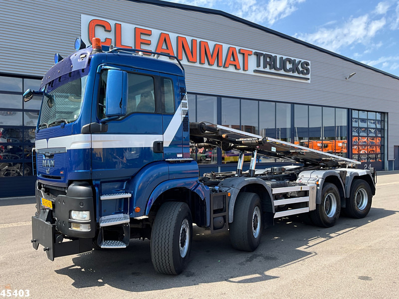 MAN TGS 43.440 8x8 HTS 30 Ton containersysteem + Vossebelt 20m³ container - Veoauto - kaablisüsteem: pilt 2 MAN TGS 43.440 8x8 HTS 30 Ton containersysteem + Vossebelt 20m³ container - Veoauto - kaablisüsteem: pilt 2