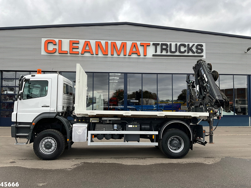 Mercedes-Benz AXOR 1929 4x4 VDL 14 Ton haakarmsysteem + Laadplateau met Hiab 14 Tonmeter laadkraan - Kraanaga veoauto: pilt 4 Mercedes-Benz AXOR 1929 4x4 VDL 14 Ton haakarmsysteem + Laadplateau met Hiab 14 Tonmeter laadkraan - Kraanaga veoauto: pilt 4