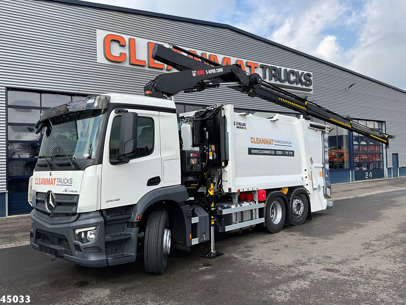 Mercedes-Benz Actros 2536 Hiab 23 Tonmeter laadkraan - Prügiauto: pilt 1 Mercedes-Benz Actros 2536 Hiab 23 Tonmeter laadkraan - Prügiauto: pilt 1