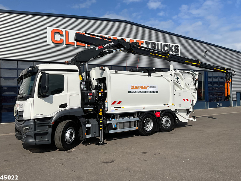 Mercedes-Benz Actros 2536 Zoeller Hiab 23 Tonmeter laadkraan - Prügiauto: pilt 1 Mercedes-Benz Actros 2536 Zoeller Hiab 23 Tonmeter laadkraan - Prügiauto: pilt 1