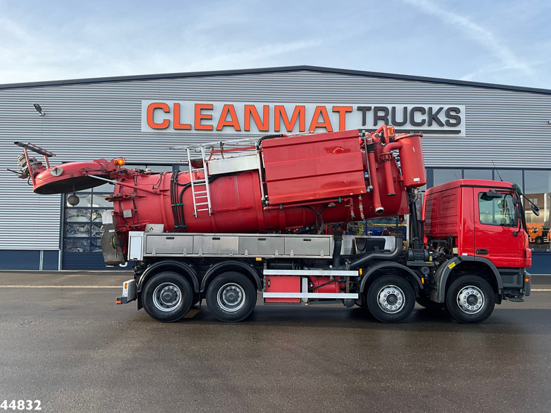 Mercedes-Benz Actros 4141 8x4 Kroll Saug/Spul aufbau - Vaakumveok: pilt 1 Mercedes-Benz Actros 4141 8x4 Kroll Saug/Spul aufbau - Vaakumveok: pilt 1