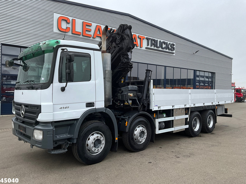 Mercedes-Benz Actros 4141 8x4 manual Hiab 32 Tonmeter laadkraan + Fly-jib - Kraanaga veoauto: pilt 2 Mercedes-Benz Actros 4141 8x4 manual Hiab 32 Tonmeter laadkraan + Fly-jib - Kraanaga veoauto: pilt 2