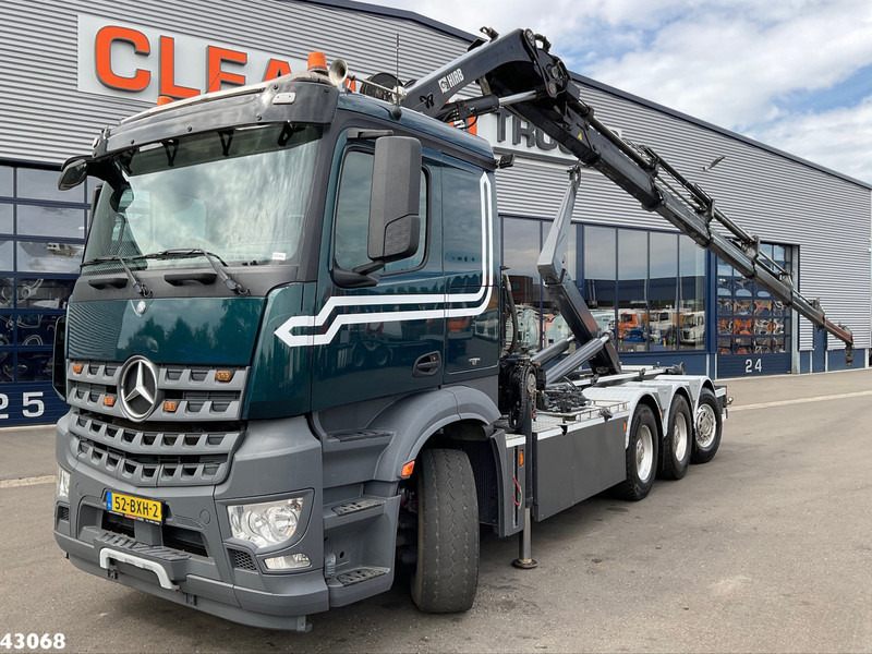 Mercedes-Benz Arocs 3251 8x4 Euro 6 Hiab 28 Tonmeter laadkraan - Konkstõstukiga veoauto, Kraanaga veoauto: pilt 1 Mercedes-Benz Arocs 3251 8x4 Euro 6 Hiab 28 Tonmeter laadkraan - Konkstõstukiga veoauto, Kraanaga veoauto: pilt 1