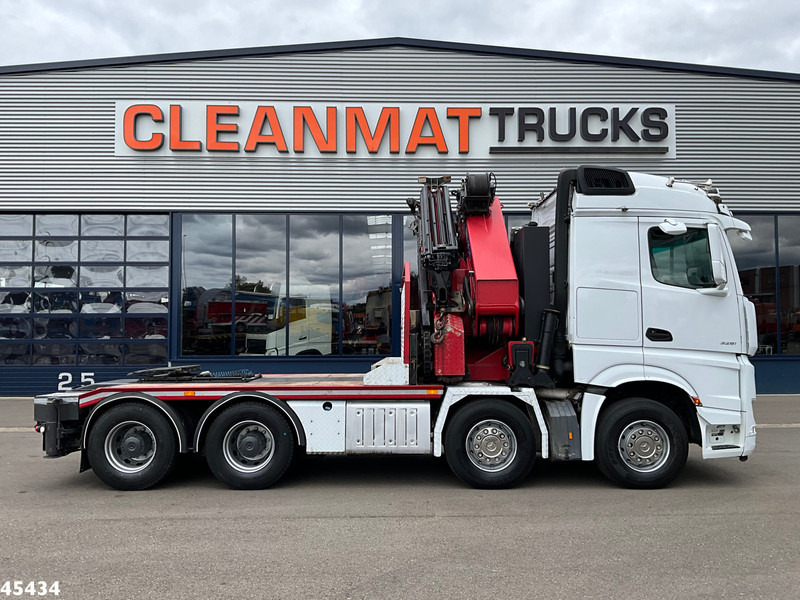 Mercedes-Benz Arocs 3251 8x4 Euro 6 Retarder HMF 85 Tonmeter laadkraan Fly-Jib - Kraanaga veoauto: pilt 3 Mercedes-Benz Arocs 3251 8x4 Euro 6 Retarder HMF 85 Tonmeter laadkraan Fly-Jib - Kraanaga veoauto: pilt 3