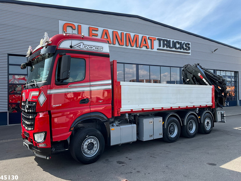Mercedes-Benz Arocs 3263 8x4 Hiab 37 Tonmeter laadkraan + Fly-Jib - Kallurauto, Kraanaga veoauto: pilt 4 Mercedes-Benz Arocs 3263 8x4 Hiab 37 Tonmeter laadkraan + Fly-Jib - Kallurauto, Kraanaga veoauto: pilt 4