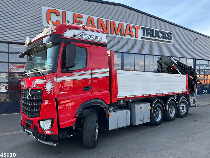 Mercedes-Benz Arocs 3263 8x4 Hiab 37 Tonmeter laadkraan + Fly-Jib - Kallurauto, Kraanaga veoauto: pilt 3 Mercedes-Benz Arocs 3263 8x4 Hiab 37 Tonmeter laadkraan + Fly-Jib - Kallurauto, Kraanaga veoauto: pilt 3