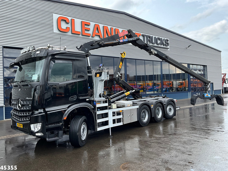 Mercedes-Benz Arocs 3540 8x4 Euro 6 HMF 19 Tonmeter Z-kraan Just 118.906 Km! - Konkstõstukiga veoauto, Kraanaga veoauto: pilt 1 Mercedes-Benz Arocs 3540 8x4 Euro 6 HMF 19 Tonmeter Z-kraan Just 118.906 Km! - Konkstõstukiga veoauto, Kraanaga veoauto: pilt 1