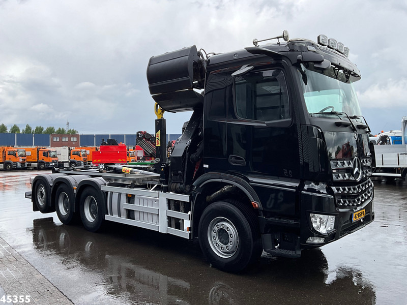 Mercedes-Benz Arocs 3540 8x4 Euro 6 HMF 19 Tonmeter Z-kraan Just 118.906 Km! - Konkstõstukiga veoauto, Kraanaga veoauto: pilt 5 Mercedes-Benz Arocs 3540 8x4 Euro 6 HMF 19 Tonmeter Z-kraan Just 118.906 Km! - Konkstõstukiga veoauto, Kraanaga veoauto: pilt 5