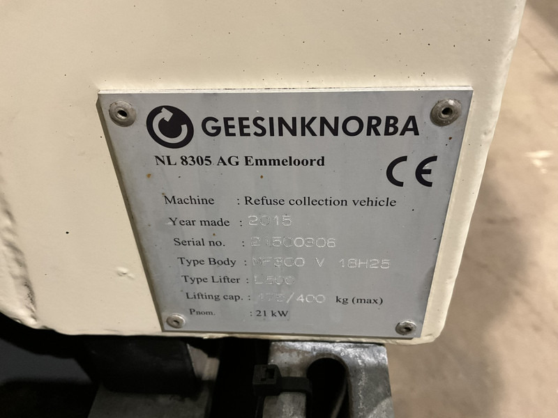Prügiauto Mercedes-Benz Econic 2630 Euro 6 Norba MF 300 18m³ 2 compartimenten: pilt 18 Prügiauto Mercedes-Benz Econic 2630 Euro 6 Norba MF 300 18m³ 2 compartimenten: pilt 18
