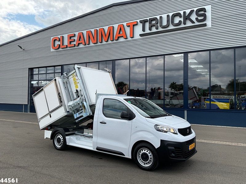 Peugeot E-Expert 100% elektrisch kippende zijlader - Prügiauto: pilt 1 Peugeot E-Expert 100% elektrisch kippende zijlader - Prügiauto: pilt 1