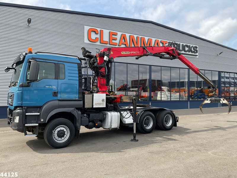 MAN TGS 33.480 6x6 Euro 6 Palfinger 27 Tonmeter boomkraan - Sadulveok: pilt 1 MAN TGS 33.480 6x6 Euro 6 Palfinger 27 Tonmeter boomkraan - Sadulveok: pilt 1