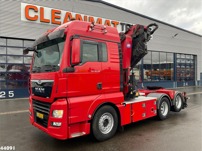 MAN TGX 28.510 HMF 50 Tonmeter laadkraan + Fly-Jib - Sadulveok: pilt 2 MAN TGX 28.510 HMF 50 Tonmeter laadkraan + Fly-Jib - Sadulveok: pilt 2