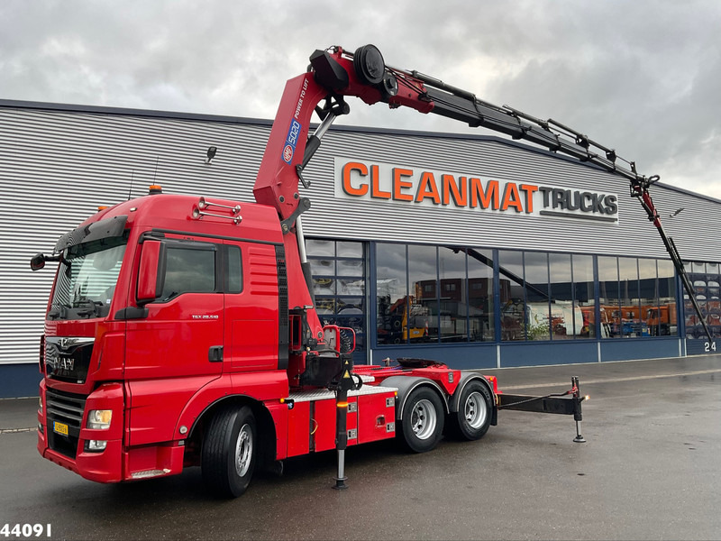 MAN TGX 28.510 HMF 50 Tonmeter laadkraan + Fly-Jib - Sadulveok: pilt 1 MAN TGX 28.510 HMF 50 Tonmeter laadkraan + Fly-Jib - Sadulveok: pilt 1