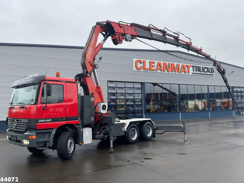 Mercedes-Benz Actros 2640 6x4 Fassi 60 Tonmeter laadkraan + Fly-jib - Sadulveok: pilt 1 Mercedes-Benz Actros 2640 6x4 Fassi 60 Tonmeter laadkraan + Fly-jib - Sadulveok: pilt 1