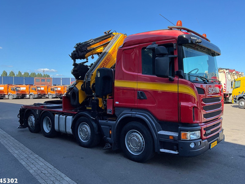 Scania G 480 8x2 Fassi 95 Tonmeter ladkraan + Fly-Jib - Sadulveok: pilt 3 Scania G 480 8x2 Fassi 95 Tonmeter ladkraan + Fly-Jib - Sadulveok: pilt 3