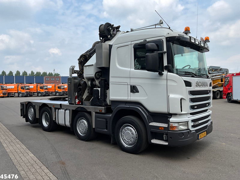 Scania G 480 HMF 85 Tonmeter laadkraan + Fly-Jib - Sadulveok: pilt 4 Scania G 480 HMF 85 Tonmeter laadkraan + Fly-Jib - Sadulveok: pilt 4