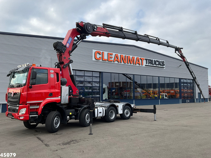 Tatra T 158 8x6 Euro 6 HMF 85 Tonmeter laadkraan + Fly-Jib Just 147.844 km! - Sadulveok: pilt 1 Tatra T 158 8x6 Euro 6 HMF 85 Tonmeter laadkraan + Fly-Jib Just 147.844 km! - Sadulveok: pilt 1