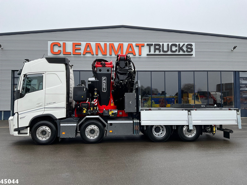 Sadulveok Volvo FH 540 8x2 Fassi 145 Tonmeter laadkraan + Fly-JIb Just 7.187 Km! Demo voertuig!: pilt 9