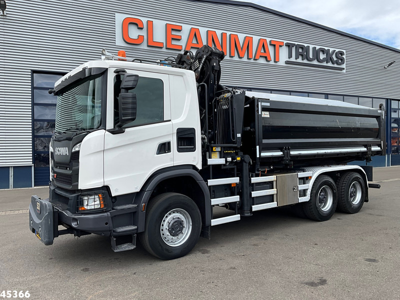 Scania G 410 6x6 Euro 6 Palfinger 17 Tonmeter Z-kraan - Kallurauto, Kraanaga veoauto: pilt 3 Scania G 410 6x6 Euro 6 Palfinger 17 Tonmeter Z-kraan - Kallurauto, Kraanaga veoauto: pilt 3