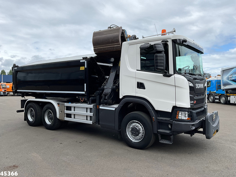 Scania G 410 6x6 Euro 6 Palfinger 17 Tonmeter Z-kraan - Kallurauto, Kraanaga veoauto: pilt 4 Scania G 410 6x6 Euro 6 Palfinger 17 Tonmeter Z-kraan - Kallurauto, Kraanaga veoauto: pilt 4