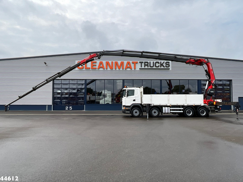 Scania G 450 8x4 Euro 6 Fassi 66 Tonmeter laadkraan + Fly-jib Just 176.555 Km! - Kraanaga veoauto: pilt 1 Scania G 450 8x4 Euro 6 Fassi 66 Tonmeter laadkraan + Fly-jib Just 176.555 Km! - Kraanaga veoauto: pilt 1