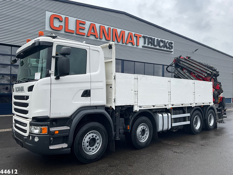 Scania G 450 8x4 Euro 6 Fassi 66 Tonmeter laadkraan + Fly-jib Just 176.555 Km! - Kraanaga veoauto: pilt 2 Scania G 450 8x4 Euro 6 Fassi 66 Tonmeter laadkraan + Fly-jib Just 176.555 Km! - Kraanaga veoauto: pilt 2