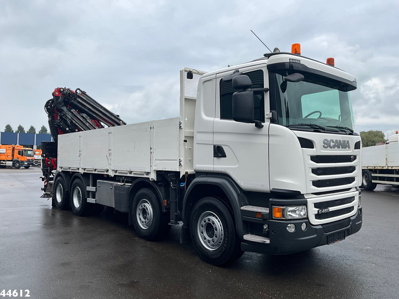 Scania G 450 8x4 Euro 6 Fassi 66 Tonmeter laadkraan + Fly-jib Just 176.555 Km! - Kraanaga veoauto: pilt 4 Scania G 450 8x4 Euro 6 Fassi 66 Tonmeter laadkraan + Fly-jib Just 176.555 Km! - Kraanaga veoauto: pilt 4