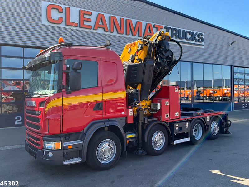 Scania G 480 8x2 Fassi 95 Tonmeter ladkraan + Fly-Jib - Kraanaga veoauto: pilt 2 Scania G 480 8x2 Fassi 95 Tonmeter ladkraan + Fly-Jib - Kraanaga veoauto: pilt 2