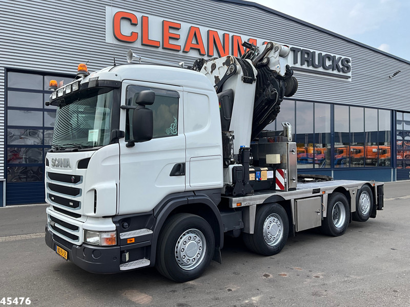 Scania G 480 HMF 85 Tonmeter laadkraan + Fly-Jib - Kraanaga veoauto: pilt 5 Scania G 480 HMF 85 Tonmeter laadkraan + Fly-Jib - Kraanaga veoauto: pilt 5