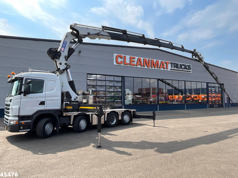 Scania G 480 HMF 85 Tonmeter laadkraan + Fly-Jib - Kraanaga veoauto: pilt 1 Scania G 480 HMF 85 Tonmeter laadkraan + Fly-Jib - Kraanaga veoauto: pilt 1