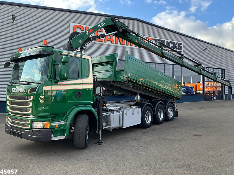 Scania G 490 8x4 Euro 6 Hiab 24 Tonmeter laadkraan - Kallurauto, Kraanaga veoauto: pilt 1 Scania G 490 8x4 Euro 6 Hiab 24 Tonmeter laadkraan - Kallurauto, Kraanaga veoauto: pilt 1