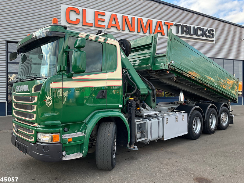 Scania G 490 8x4 Euro 6 Hiab 24 Tonmeter laadkraan - Kallurauto, Kraanaga veoauto: pilt 3 Scania G 490 8x4 Euro 6 Hiab 24 Tonmeter laadkraan - Kallurauto, Kraanaga veoauto: pilt 3