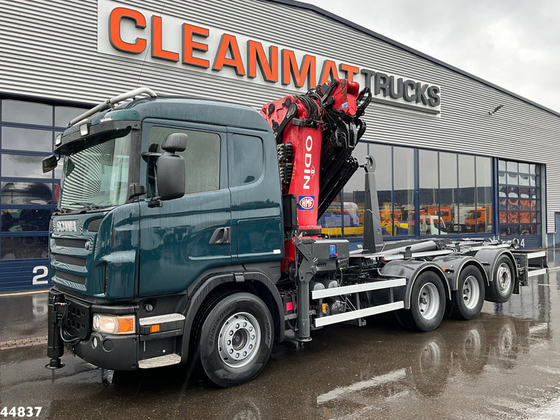 Scania G480 8x4 HMF 60 Tonmeter laadkraan + Fly-jib - Konkstõstukiga veoauto, Kraanaga veoauto: pilt 2 Scania G480 8x4 HMF 60 Tonmeter laadkraan + Fly-jib - Konkstõstukiga veoauto, Kraanaga veoauto: pilt 2