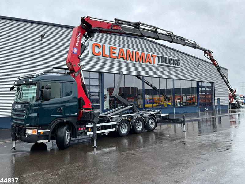 Scania G480 8x4 HMF 60 Tonmeter laadkraan + Fly-jib - Konkstõstukiga veoauto, Kraanaga veoauto: pilt 1 Scania G480 8x4 HMF 60 Tonmeter laadkraan + Fly-jib - Konkstõstukiga veoauto, Kraanaga veoauto: pilt 1