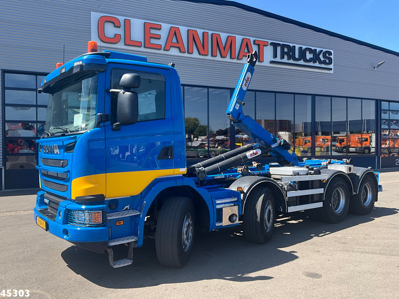 Scania G490 8x4 Euro 6 Hyva 30 Ton haakarmsysteem - Konkstõstukiga veoauto: pilt 1 Scania G490 8x4 Euro 6 Hyva 30 Ton haakarmsysteem - Konkstõstukiga veoauto: pilt 1