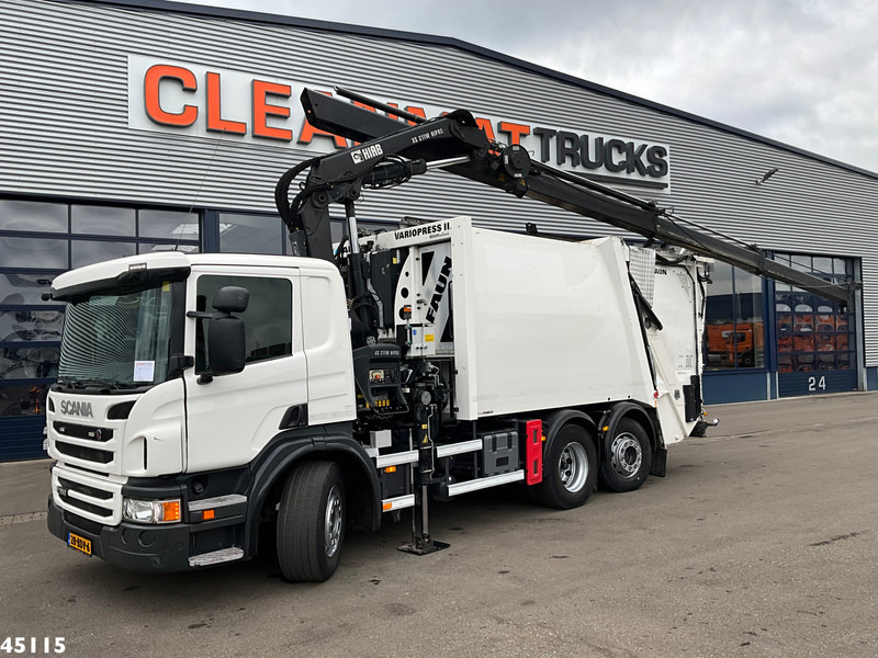 Scania P 250 Euro 6 Hiab 21 Tonmeter laadkraan Just 146.000 km! - Prügiauto: pilt 1 Scania P 250 Euro 6 Hiab 21 Tonmeter laadkraan Just 146.000 km! - Prügiauto: pilt 1