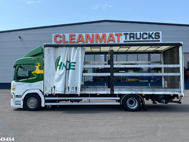 Scania P 280 Euro 6 Schuifzeil DHollandia 4 Ton laadklep Machine transport! - Tent veoauto: pilt 2 Scania P 280 Euro 6 Schuifzeil DHollandia 4 Ton laadklep Machine transport! - Tent veoauto: pilt 2