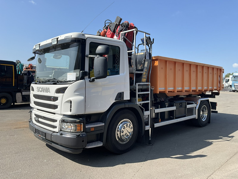 Scania P 320 HMF 12 Tonmeter Z-kraan + Kipper 11m³ - Kallurauto, Kraanaga veoauto: pilt 3 Scania P 320 HMF 12 Tonmeter Z-kraan + Kipper 11m³ - Kallurauto, Kraanaga veoauto: pilt 3
