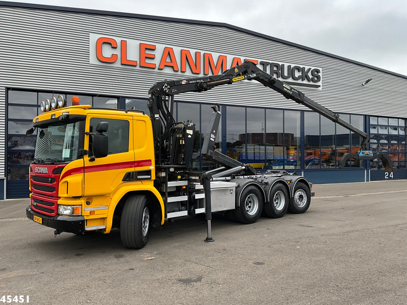 Scania P 410 8x4 Euro 6 Palfinger 14 Tonmeter Z-kraan - Konkstõstukiga veoauto, Kraanaga veoauto: pilt 1 Scania P 410 8x4 Euro 6 Palfinger 14 Tonmeter Z-kraan - Konkstõstukiga veoauto, Kraanaga veoauto: pilt 1
