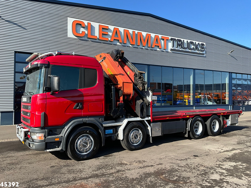 Scania R 124.420 8x4 Palfinger 72 Tonmeter laadkraan + Fly-Jib! - Kraanaga veoauto: pilt 2 Scania R 124.420 8x4 Palfinger 72 Tonmeter laadkraan + Fly-Jib! - Kraanaga veoauto: pilt 2