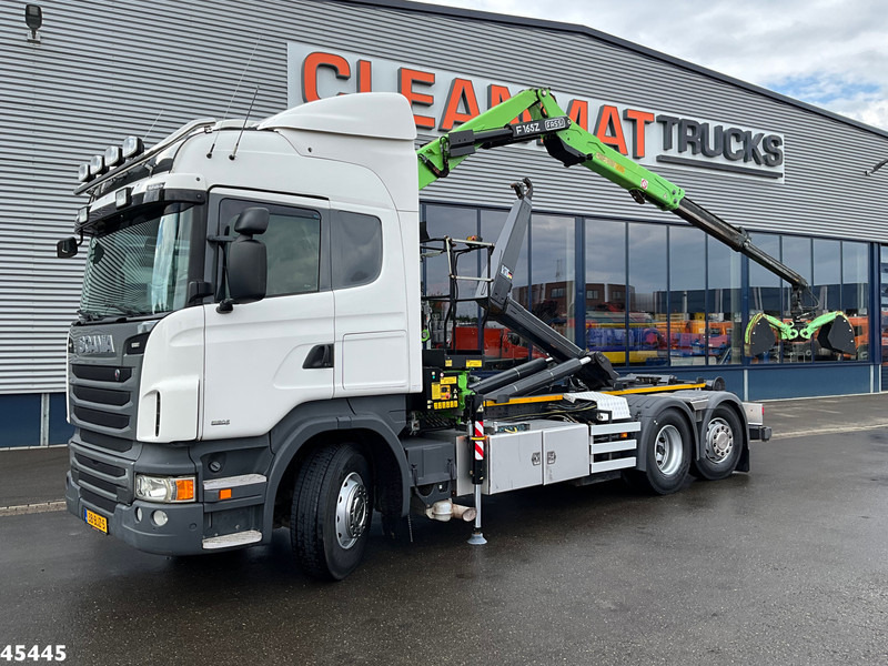 Scania R 440 Euro 6 Retarder Fassi 16 Tonmeter Z-kraan (bouwjaar 2018) - Konkstõstukiga veoauto, Kraanaga veoauto: pilt 1 Scania R 440 Euro 6 Retarder Fassi 16 Tonmeter Z-kraan (bouwjaar 2018) - Konkstõstukiga veoauto, Kraanaga veoauto: pilt 1