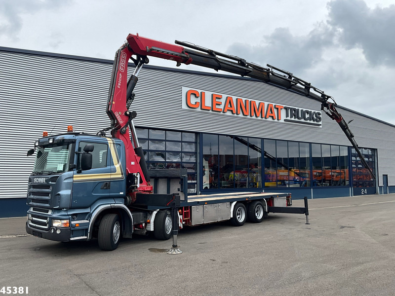 Scania R 560 V8 Fassi 80 Tonmeter laadkraan + Fly-Jib - Kraanaga veoauto: pilt 1 Scania R 560 V8 Fassi 80 Tonmeter laadkraan + Fly-Jib - Kraanaga veoauto: pilt 1