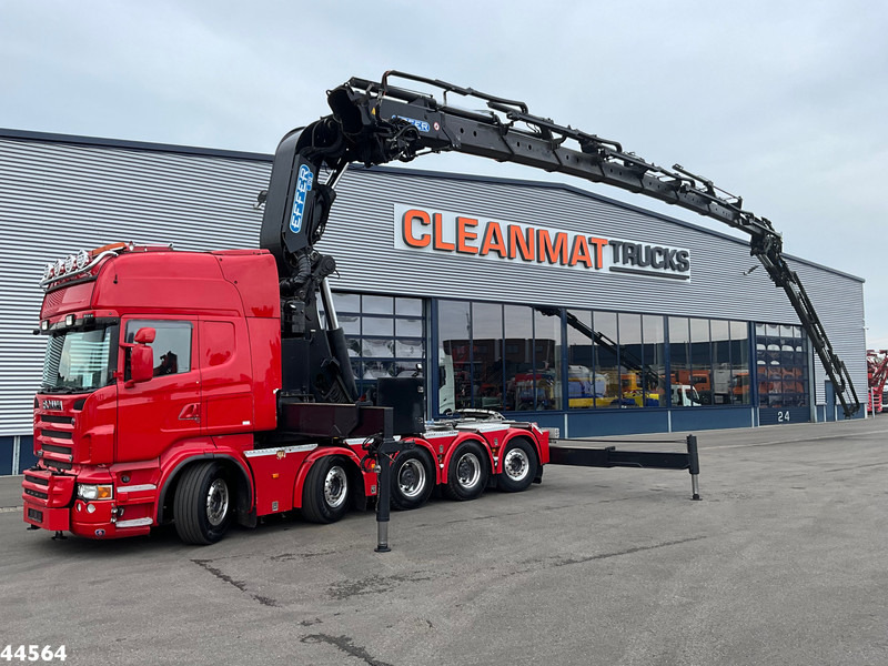 Scania R 620 10x4 V8 Retarder Effer 175 Tonmeter laadkraan + Fly-Jib Just 170.527 km! - Kraanaga veoauto: pilt 5 Scania R 620 10x4 V8 Retarder Effer 175 Tonmeter laadkraan + Fly-Jib Just 170.527 km! - Kraanaga veoauto: pilt 5